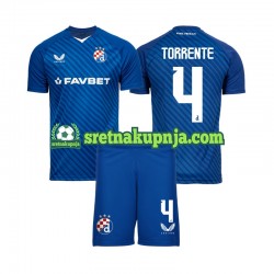 Dječja Domaći Home Dresova Dinamo Zagreb Torrente 4 2024-2025 Kratkih Rukava