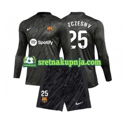 Dječja Gostujući Away Golmanski Dresova FC Barcelona Wojciech Szczesny 25 2024-2025 Dugim Rukavima