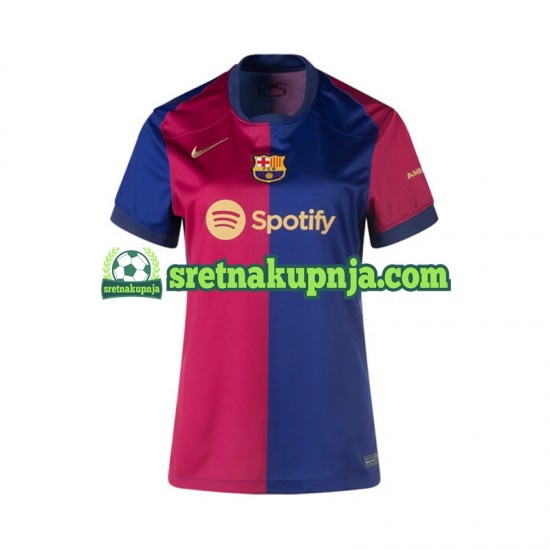 Žene Domaći Home Dresova FC Barcelona 2024-2025 Kratkih Rukava