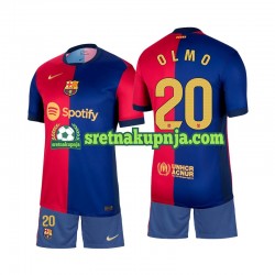 Dječja Domaći Home Dresova FC Barcelona Olmo 20 2024-2025 Kratkih Rukava