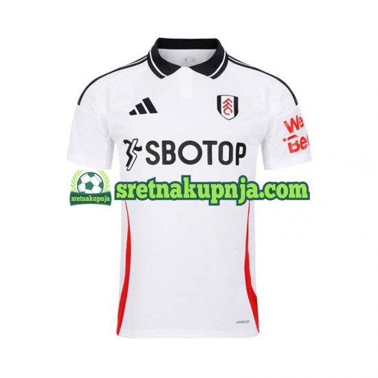 Muškarci Domaći Home Dresova Fulham 2024-2025 Kratkih Rukava