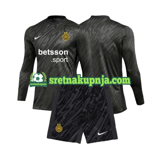 Dječja Treći Golmanski Dresova Inter Milan 2024-2025 Dugim Rukavima