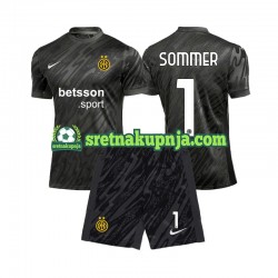 Dječja Treći Golmanski Dresova Inter Milan Yann Sommer 1 2024-2025 Kratkih Rukava