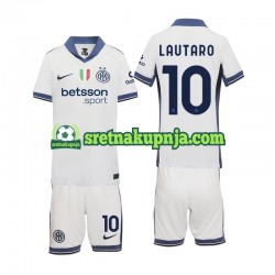 Dječja Gostujući Away Dresova Inter Milan Lautaro 10 2024-2025 Kratkih Rukava