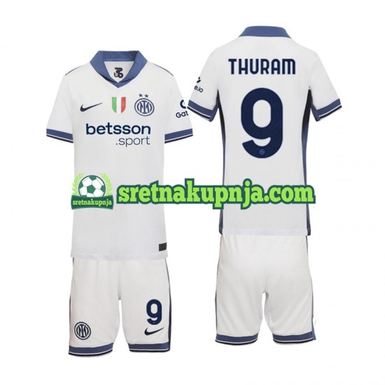 Dječja Gostujući Away Dresova Inter Milan Marcus Thuram 9 2024-2025 Kratkih Rukava