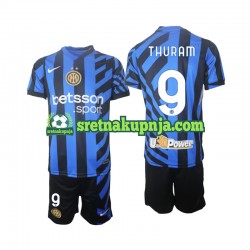 Dječja Domaći Home Dresova Inter Milan Marcus Thuram 9 2024-2025 Kratkih Rukava