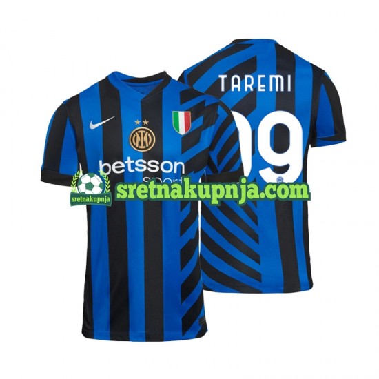 Muškarci Domaći Home Dresova Inter Milan Mehdi Taremi 99 2024-2025 Kratkih Rukava