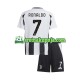 Dječja Domaći Home Dresova Juventus Cristiano Ronaldo 7 2024-2025 Kratkih Rukava