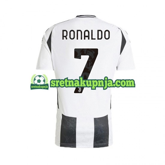 Muškarci Domaći Home Dresova Juventus Cristiano Ronaldo 7 2024-2025 Kratkih Rukava