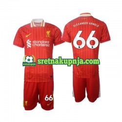 Dječja Domaći Home Dresova Liverpool Alexander-Arnold 66 2024-2025 Kratkih Rukava Dječja Domaći Home Dresova Liverpool Alexander-Arnold 66 2024-2025 Kratkih Rukava