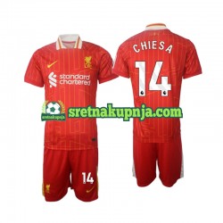 Dječja Domaći Home Dresova Liverpool Chiesa 14 2024-2025 Kratkih Rukava Dječja Domaći Home Dresova Liverpool Chiesa 14 2024-2025 Kratkih Rukava