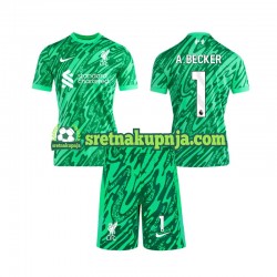 Dječja Gostujući Away Golmanski Dresova Liverpool Alisson Becker 1 2024-2025 Kratkih Rukava Dječja Gostujući Away Golmanski Dresova Liverpool Alisson Becker 1 2024-2025 Kratkih Rukava