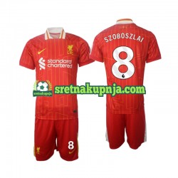 Dječja Domaći Home Dresova Liverpool Szoboszlai 8 2024-2025 Kratkih Rukava Dječja Domaći Home Dresova Liverpool Szoboszlai 8 2024-2025 Kratkih Rukava