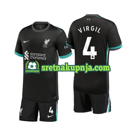 Dječja Gostujući Away Dresova Liverpool Virgil 4 2024-2025 Kratkih Rukava