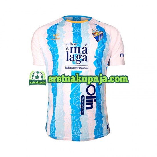 Muškarci Domaći Home Dresova Málaga CF 2024-2025 Kratkih Rukava