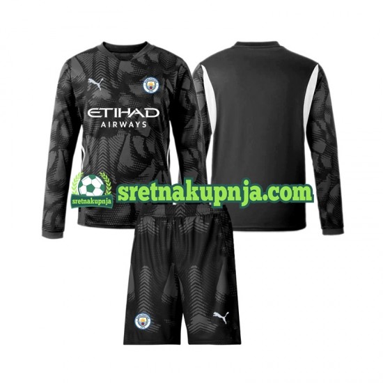 Dječja Četvrti Golmanski Dresova Manchester City 2024-2025 Dugim Rukavima