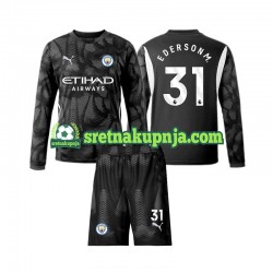Dječja Četvrti Golmanski Dresova Manchester City Ederson Moraes 31 2024-2025 Dugim Rukavima