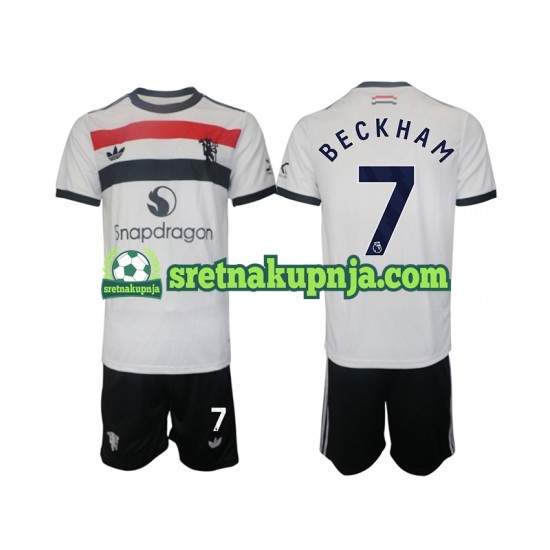Dječja Treći Dresova Manchester United Beckham 7 2024-2025 Kratkih Rukava
