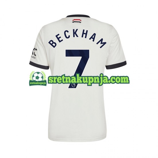 Muškarci Treći Dresova Manchester United Beckham 7 2024-2025 Kratkih Rukava