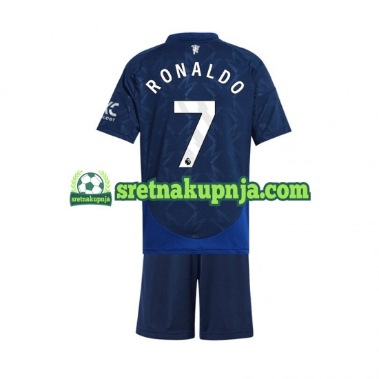 Dječja Gostujući Away Dresova Manchester United Cristiano Ronaldo 7 2024-2025 Kratkih Rukava