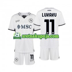 Dječja Gostujući Away Dresova Napoli Lukaku 11 2024-2025 Kratkih Rukava Dječja Gostujući Away Dresova Napoli Lukaku 11 2024-2025 Kratkih Rukava