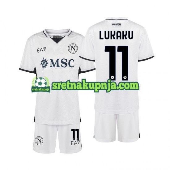 Dječja Gostujući Away Dresova Napoli Lukaku 11 2024-2025 Kratkih Rukava