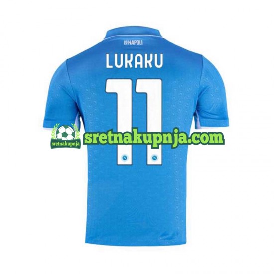 Muškarci Domaći Home Dresova Napoli Lukaku 11 2024-2025 Kratkih Rukava
