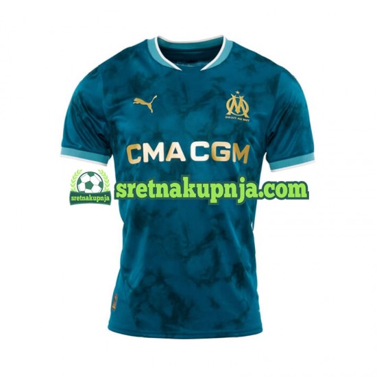 Muškarci Gostujući Away Dresova Olympique de Marseille 2024-2025 Kratkih Rukava