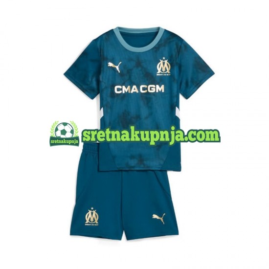 Dječja Gostujući Away Dresova Olympique de Marseille 2024-2025 Kratkih Rukava