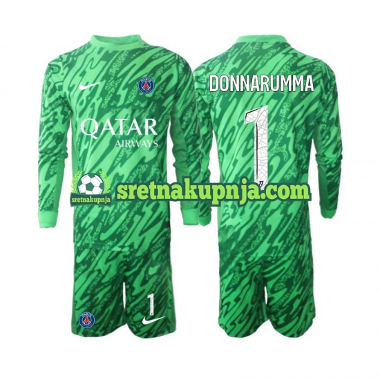 Dječja Gostujući Away Golmanski Dresova Paris Saint-Germain Gianluigi Donnarumma 1 2024-2025 Dugim Rukavima