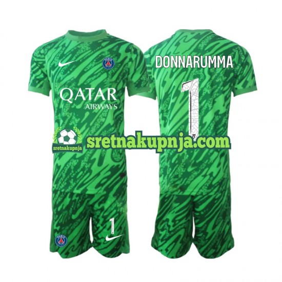 Dječja Gostujući Away Golmanski Dresova Paris Saint-Germain Gianluigi Donnarumma 1 2024-2025 Kratkih Rukava