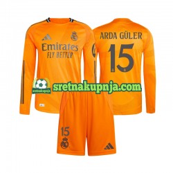 Dječja Gostujući Away Dresova Real Madrid Arda Guler 15 2024-2025 Dugim Rukavima