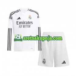 Dječja Domaći Home Dresova Real Madrid 2024-2025 Dugim Rukavima Dječja Domaći Home Dresova Real Madrid 2024-2025 Dugim Rukavima