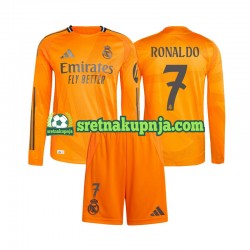 Dječja Gostujući Away Dresova Real Madrid Cristiano Ronaldo 7 2024-2025 Dugim Rukavima
