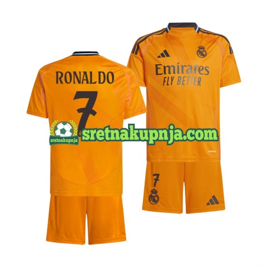 Dječja Gostujući Away Dresova Real Madrid Cristiano Ronaldo 7 2024-2025 Kratkih Rukava