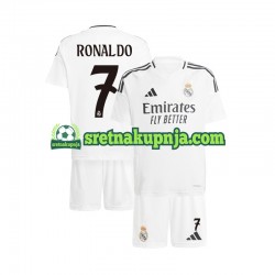 Dječja Domaći Home Dresova Real Madrid Cristiano Ronaldo 7 2024-2025 Kratkih Rukava