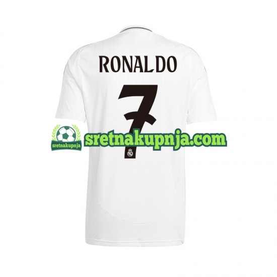 Muškarci Domaći Home Dresova Real Madrid Cristiano Ronaldo 7 2024-2025 Kratkih Rukava