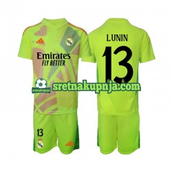 Dječja Četvrti Golmanski Dresova Real Madrid Lunin 13 2024-2025 Kratkih Rukava Dječja Četvrti Golmanski Dresova Real Madrid Lunin 13 2024-2025 Kratkih Rukava