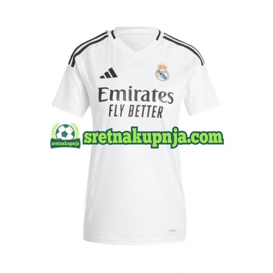 Žene Domaći Home Dresova Real Madrid 2024-2025 Kratkih Rukava