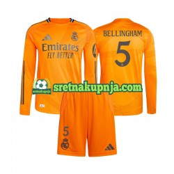 Dječja Gostujući Away Dresova Real Madrid Jude Bellingham 5 2024-2025 Dugim Rukavima