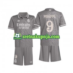 Dječja Treći Dresova Real Madrid Kylian Mbappe 9 2024-2025 Kratkih Rukava