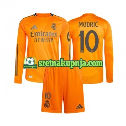 Dječja Gostujući Away Dresova Real Madrid Luka Modric 10 2024-2025 Dugim Rukavima