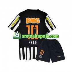 Dječja Gostujući Away Dresova Santos PELE 10 Retro 2011-2012 Kratkih Rukava