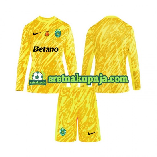 Dječja Treći Golmanski Dresova Sporting CP 2024-2025 Dugim Rukavima